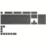 Glorious Pc Gaming Race GPBT Keycaps, 114 PBT Keycaps, ANSI, US-Layout, Black Ash GLO-KC-GPBT-B