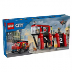 Lego Fire Station with Fire Truck 60414