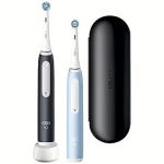 Braun iO Series 3N Duo, Matt Black/Ice Blue - Including travel case 3n