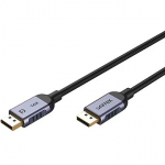 Unitek Kabel DisplayPort 1.4 8k 60hz, 4k 240hz, HD 2m C1628GY01-2M