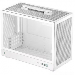 Deepcool CH160 PLUS WH, Tempered Glass, White R-CH160-WHNGM0-G