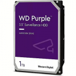 Western Digital 1TB, 64MB, SataIII, Purple, CMR WD10PURZ