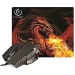Rebeltec Red Dragon, Optical + Mouse Pad RBLMYS00036