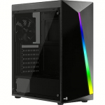 AeroCool Shard, RGB, Acrylic, Black AEROPGSSHARDRGB-BK