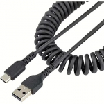 Startech USB-A to USB-C, Coiled, 0.5m R2ACC-50C-USB-CABLE