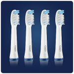 Braun toothbrush heads Pulsonic Clean, 4 pcs, White 4210201299813