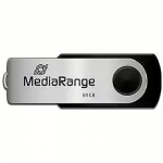 MediaRange Flexi-Drive, 64 GB, Black & Silver MR912