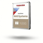 Toshiba 18TB, 7200rpm, 512MB, SATA III, N300 NAS, CMR, BULK HDWG51JUZSVA