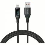 Savio USB-A to Lightning, Display, 1m CL-173