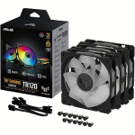 Asus TUF Gaming TR120 Reverse ARGB, Black, Triple Pack 90DA00D0-B09020