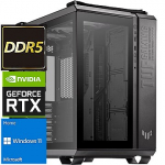 TopPC AMD Ryzen 7 (Zen 4) TUF Gaming Powered by ASUS, Ryzen 7 7800X3D, 64GB (2x32) DDR5, GeForce RTX 5080, 2TB NVMe Gen4, Windows 11 Home DATK323-1276520