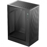 Deepcool CH170 PLUS, Tempered Glass, Black R-CH170-BKNGM0-G