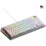 Glorious GMMK 3 Pro HE 75 % Custom Gaming, ANSI (US) GLO-KB-GMMK3-PRO-75-PB-HE-W-SIL-US