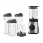 Electrolux E4CB1-6ST 1 L Tabletop blender 350 W Black, Stainless steel, Transparent E4CB1-6ST
