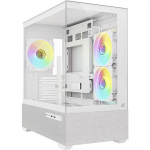Sharkoon MK7 ARGB, Tempered Glass, White 4044951044245