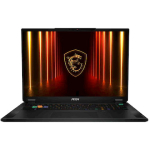MSI Stealth 18 HX AI A2XWIG-042 Midnight Black, 18" WQUXGA MiniLED 120Hz, Core Ultra 9 275HX, 64GB, 2TB SSD, GeForce RTX 5080 16GB (DLSS 4), Windows 11 Pro, German KB 001833-042