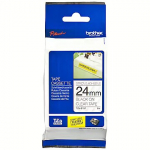 Brother TZE-S151 LAMINATED TAPE M 8M 8M BLACK ON CLEAR EXTRA-STRONG TZES151