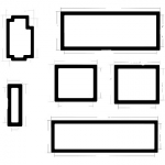 Demciflex Magnetic Fan Dust Filter Set for Lian Li O11 Dynamic XL, Black/Black 1085