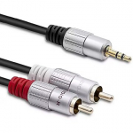 Qoltec 2xRCA to 3.5mm, 2m 52340