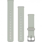 Garmin Silicone band, 18mm, Sage Grey - for Venu 3S  010-13256-01