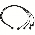 Alphacool aRGB 3-Pin Y-Splitter, 4x Split, 0.60m 18712