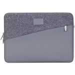 Rivacase Egmont MacBook Pro and Ultrabook sleeve, 13.3", Grey 7903 Grey Sleeve