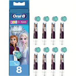Braun toothbrush heads Kids Frozen, 8pcs, White 4210201395263