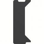 Genesis Holm Modular Side Desk Top Left 30cm NDS-2276