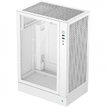 Deepcool CH170 PLUS WH, Tempered Glass, White R-CH170-WHNGM0-G