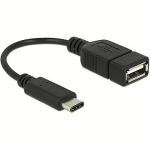 Delock USB Type-C 2.0, M to USB-A, F 65579