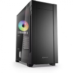 Sharkoon S25 W2 ARGB, Tempered Glass, Black 4044951045709