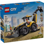 Lego City 60480 Yellow Backhoe Loader Blocks 60480