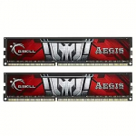 G.SKILL Aegis, DDR3, 16GB, 1600MHz, CL11, Kit of 2 F3-1600C11D-16GIS