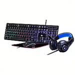 Gembird 4-in-1 RGB Gaming Kit, US GGS-UMGL4-02