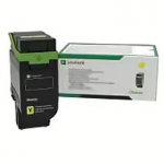 Lexmark RETURN TONER CARTRIDGE YELLOW F/ CS632 CX635    11.7K 75M2XY0