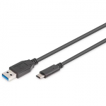 Digitus USB-A to USB-C, 1m AK-300136-010-S