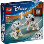 Lego Klocki Disney 43271 101 dalmatyńczyk&oacute;w - Szczeniaczki Szczęściarz i Penny 43271