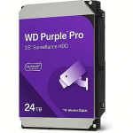 Western Digital 24TB, 7200rpm, 512MB, SATAIII, Purple Pro, CMR WD241PURP