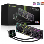 Gamemax HAILSTORM 360 BK, Black HAILSTORM 360 LCD BK