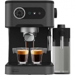 Cecotec Coffee machine | Power Espresso 20 Pro Latte | Pump pressure 20 bar | Built-in milk frother | Semi-automatic | Black | 1350 W A01_EU01_100208