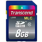 Transcend Industrial SDHC, 8GB, Class 10 TS8GSDHC10M