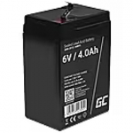 Green Cell Battery AGM 6V 4.0 Ah AGM15