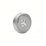 EK Water Blocks EK-Quantum Torque Plug w/Badge, Satin Titanium 3831109828762