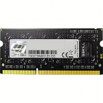 G.SKILL SODIMM, Standard, DDR3, 8GB, 1333MHz, CL9, Single Stick F3-10666CL9S-8GBSQ