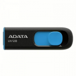 ADATA DashDrive UV128, 64GB, Black & Blue AUV128-64G-RBE