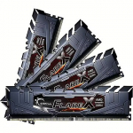 G.SKILL Flare X (for AMD), DDR4, 64GB, 3200MHz, CL16, Kit of 4 F4-3200C16Q-64GFX