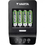 VARTA LCD Ultra Fast Charger+, charger (incl. 4x Mignon, AA, 2100 mAh) 57685101441