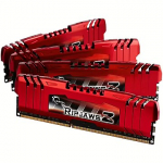 G.SKILL Ripjaws Z Red, DDR3, 32GB, 1600MHz, CL10, Kit of 4 F3-12800CL10Q-32GBZL