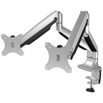 Raidsonic Monitor stand with table mount for 2 monitors, up to 32" IB-MS504-T