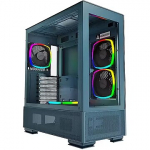 Montech SKY TWO, Tempered Glass, Blue SKYTWOM